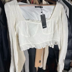 💜 NEW NASTYGAL White top